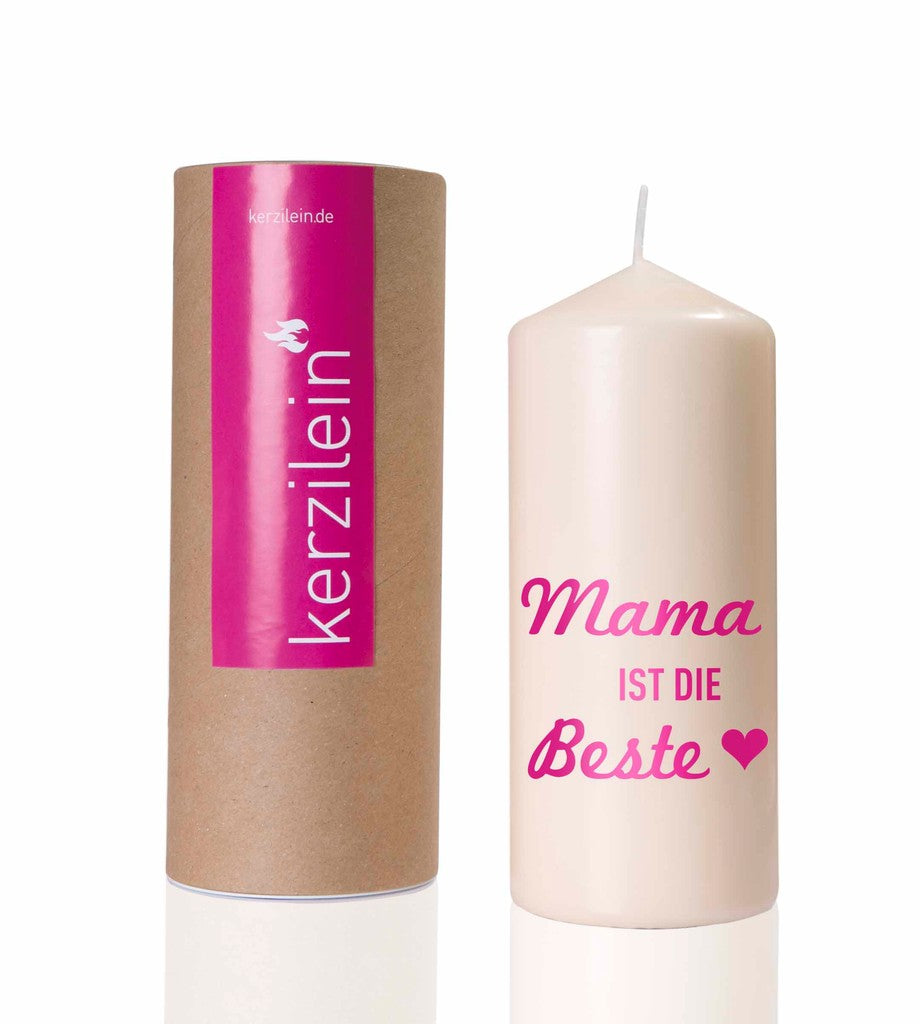 Kerze Kerzilein Muttertagsgeschenk Mama ist die Beste