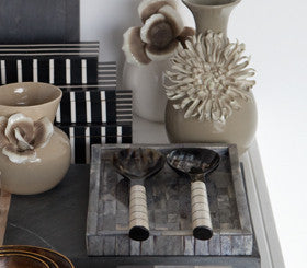 Tablett-Bone grey / A.U. Maison